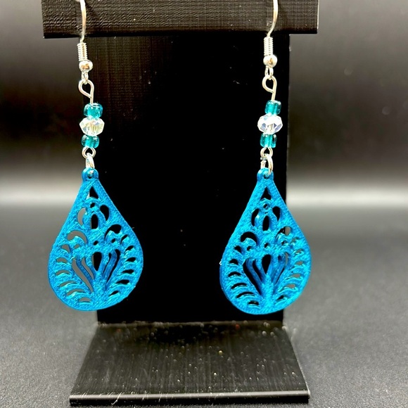 Teardrop Earrings - Picture 3 of 6